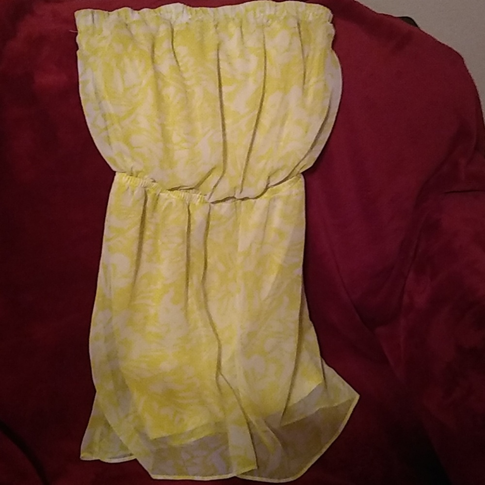 EXPRESS Strapless Dress